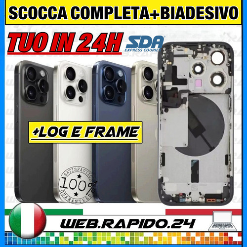 Back cover scocca posteriore - back,