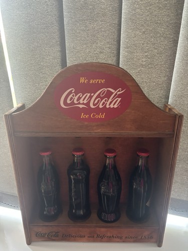 Vintage wooden coca cola box - vintage,