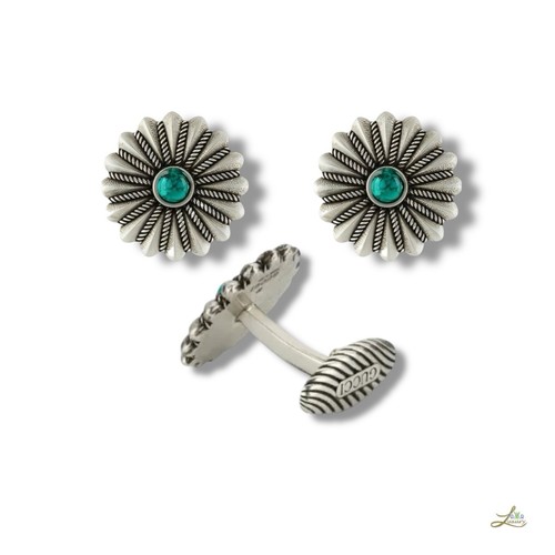 Gemelli gucci floreali - gucci,