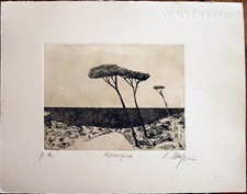 SALVATORE MAGAZZINI acquaforte