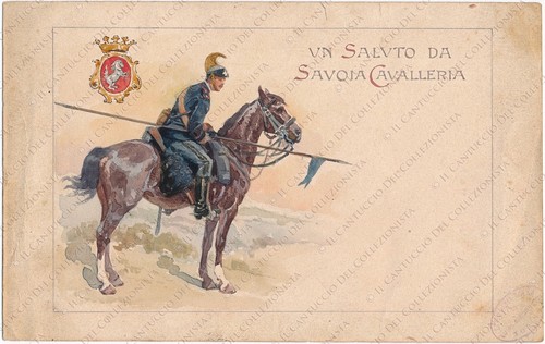 Savoia cavalleria acquerello - savoia,