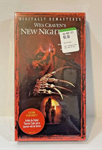 Wes cravens new nightmare vhs - wes,