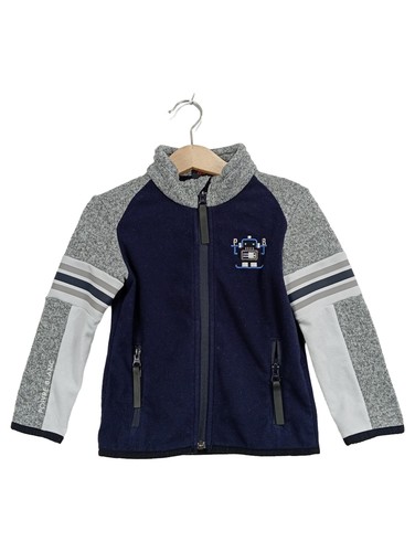 Giacca pile bambino poivre - bambino,