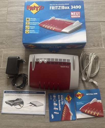 Fritzbox fritz box 3490 router - fritzbox, fritz!box