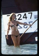35mm vintage slide* 1980 COSTUME - Barbara BOUCHET in bikini - Ritratto