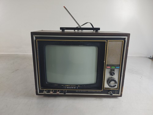 Televisore colori vintage - colori,