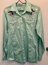 Camicia donna upcycled western