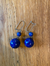 Orecchini a cerchio con sfere