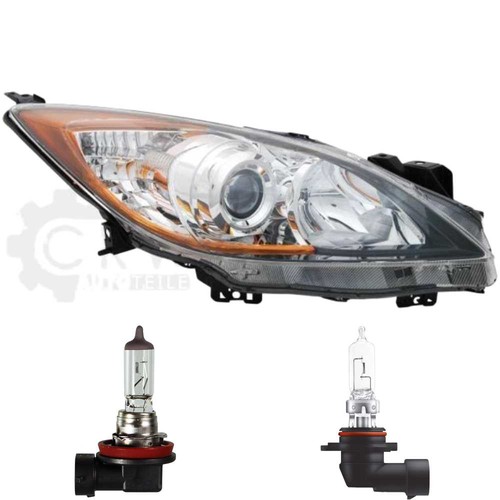 Faro alogeno destro per mazda - destro,