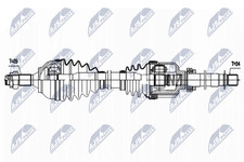 Albero motore anteriore destro