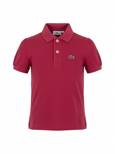 Polo lacoste bambino rosa - polo,
