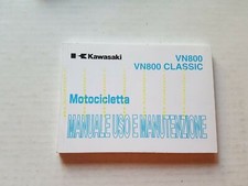 Kawasaki VN 800 - VN 800 CLASSIC 2002 manuale uso originale italiano
