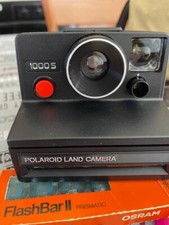 Polaroid 1000S Land Camera Macchina fotografica istantanea vintage Con custodia