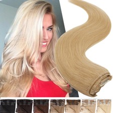 THICK Clip in 100% Human Hair