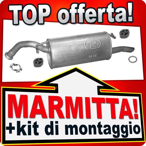Silenziatore posteriore per - silenziatore,