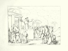 61 x 44 cm Pinelli Incisione