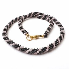 2 collane di perline rotonde