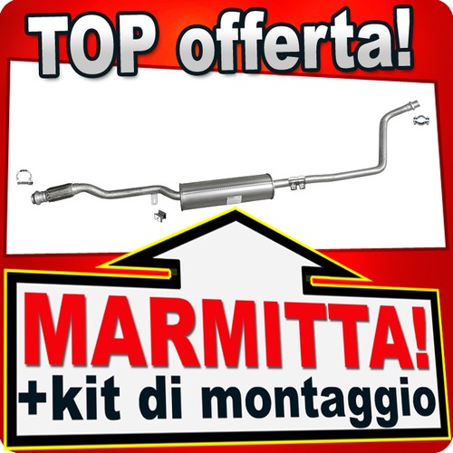 Silenziatore centrale per - silenziatore,