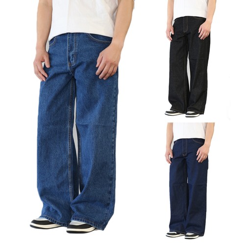 Jeans uomo larghi gamba - , ultra