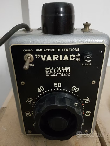 Variatore tensione - di,