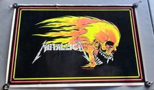 RARO poster Metallica Flaming