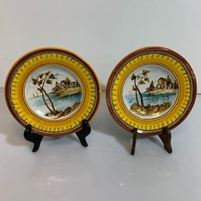 Coppia di Piatti in Ceramica