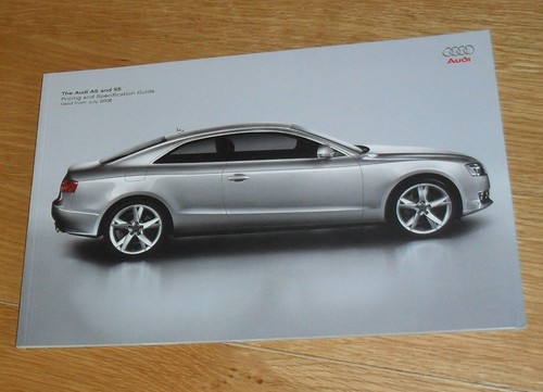 Audi coupè brochure - s5,