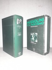 LIBRO MUSSOLINI E IL FASCISMO  VOLUME 1 EINAUDI