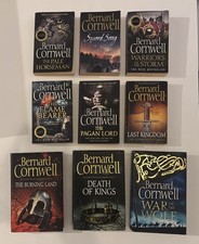 BERNARD CORNWELL BOOK BUNDLE X9 - THE LAST KINGDOM SERIES - MIXED PB/HB HISTORY