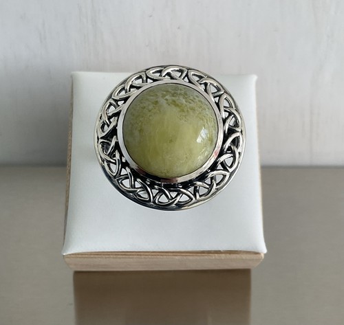 Anello tondo design celtico