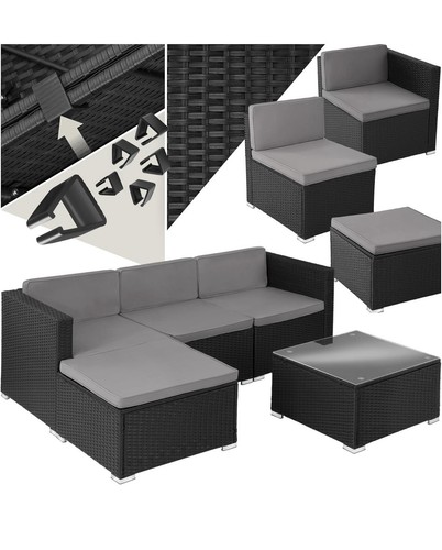 Salotto polyrattan seduta - in,