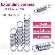 Molla di Espansione Filo Dia 0,3~4mm Prolunga di Tensione Espansione Molle di Prolunga