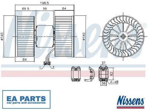 Soffiatore interno per bmw - interno, e46