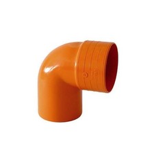 CURVA 87° CHIUSA PER TUBO PVC