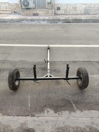 Carrello per motozappa.