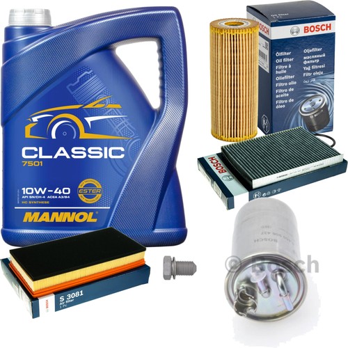 Bosch controllo set mannol - bosch, 5l