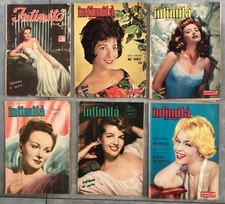INTIMITÀ 6 numeri anni '50