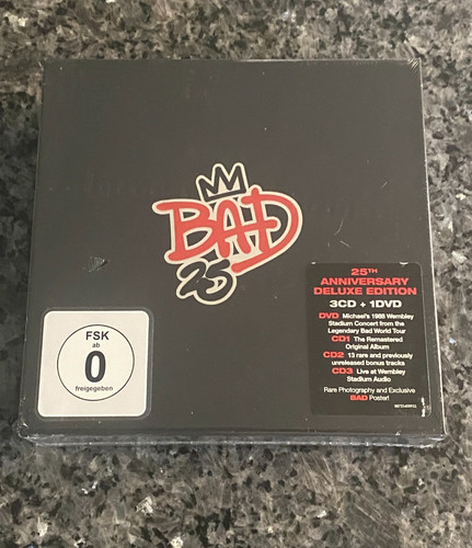 Michael jackson bad 3 cd - -,