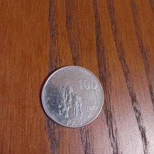 Vintage Very Rare 100 Lire