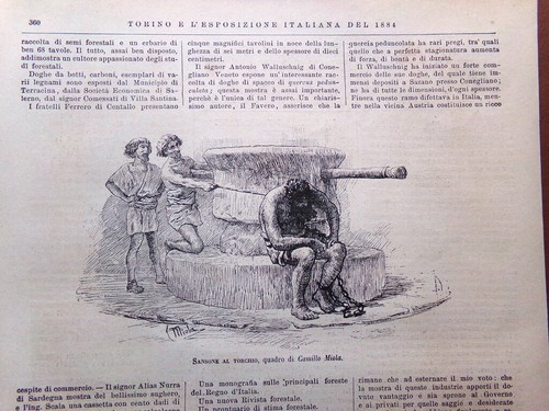 Stampa del 1884 sansone - del,
