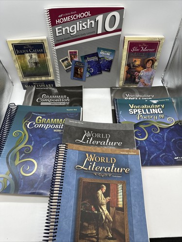 Abeka english parent set - english, 10