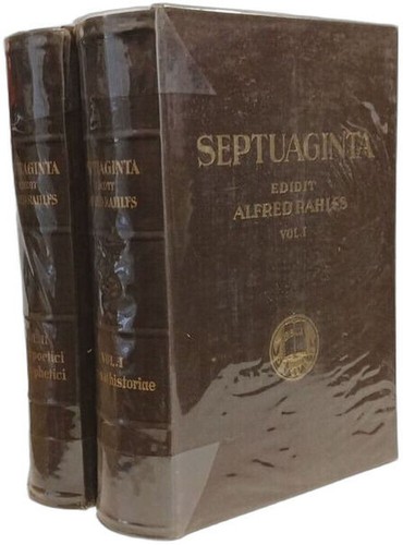 Septuaginta est vetus - septuaginta, id