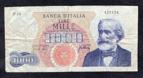 Italie 1000 lire - italie,