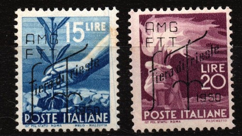 Trieste zona amg - trieste, 1950