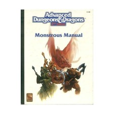 TSR AD&D 2a edizione manuale