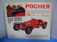 POCHER RIVAROSSI CATALOGO TRENI/AUTO anni 60'/70 