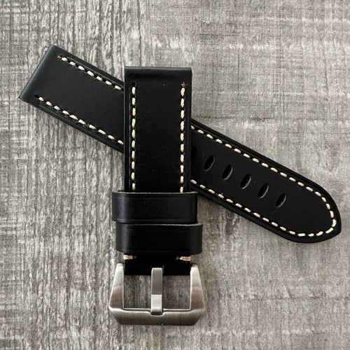 Cinturino pelle nera da - in,