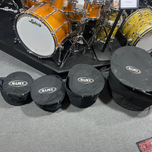 Mapex drum case set 1267 - mapex,