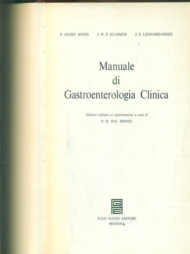 Manuale gastroenterologia - manuale,