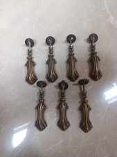 Pomelli in Ottone Antichi Vintage - Stile Classico Decorato Modello Pendente